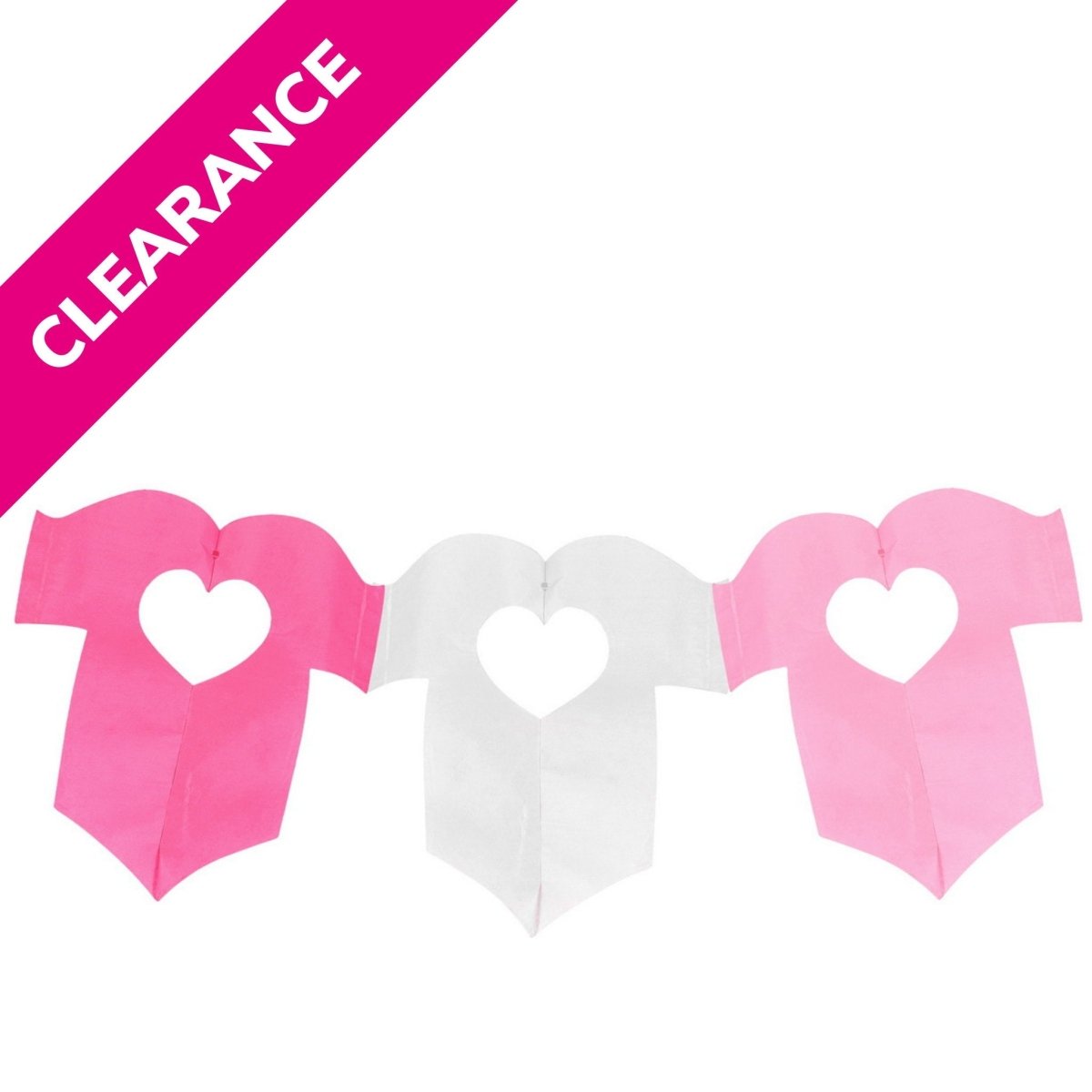 Baby Shower Decorations BABY GROW Banner Bunting - PoundToys